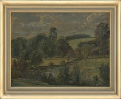 Attrib. Maurice Frederick Codner ROI (1888-1958) -Framed Oil, Green Hills