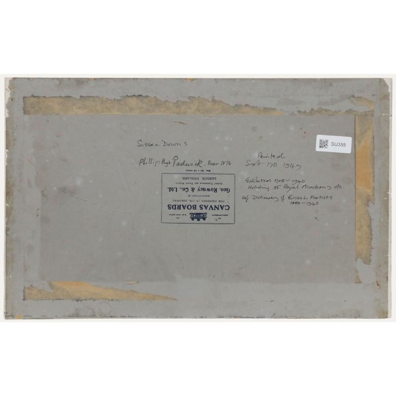 Attribut. Philip Hugh Padwick ROI RBA (1876-1958) - Öl, Sussex Downs – Painting von Unknown