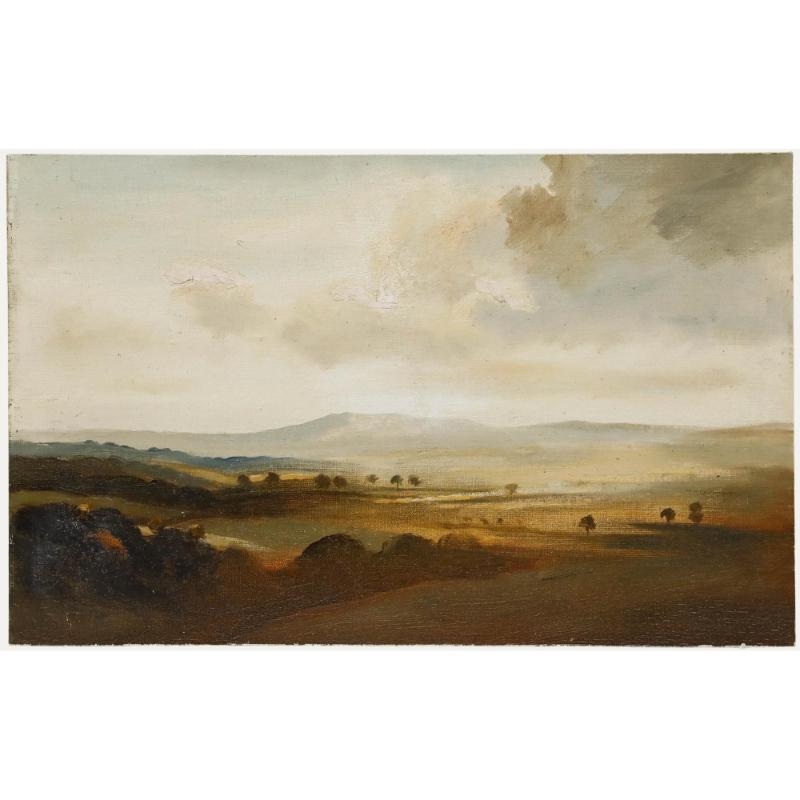 Attribut. Philip Hugh Padwick ROI RBA (1876-1958) - Öl, Sussex Downs