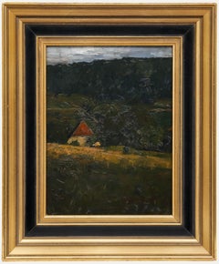 Attrib. Reinhold Schmidt (1861-1927) - Framed Oil, View near Wildberg