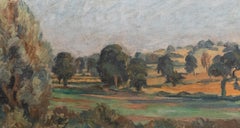 Attrib. Robert Medley RA (1905-1994) - Mid 20th Century Oil, Rural Fields