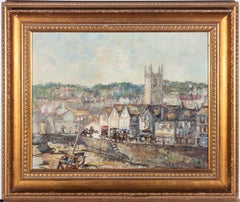 Vintage Attrib. Stella Mary Edwards STISA - Mid 20th Century Oil, St. Ives