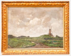 Attribut. Willem Vaarzon Morel (1868-1955) - Gerahmtes Öl, Seeländische Landschaft