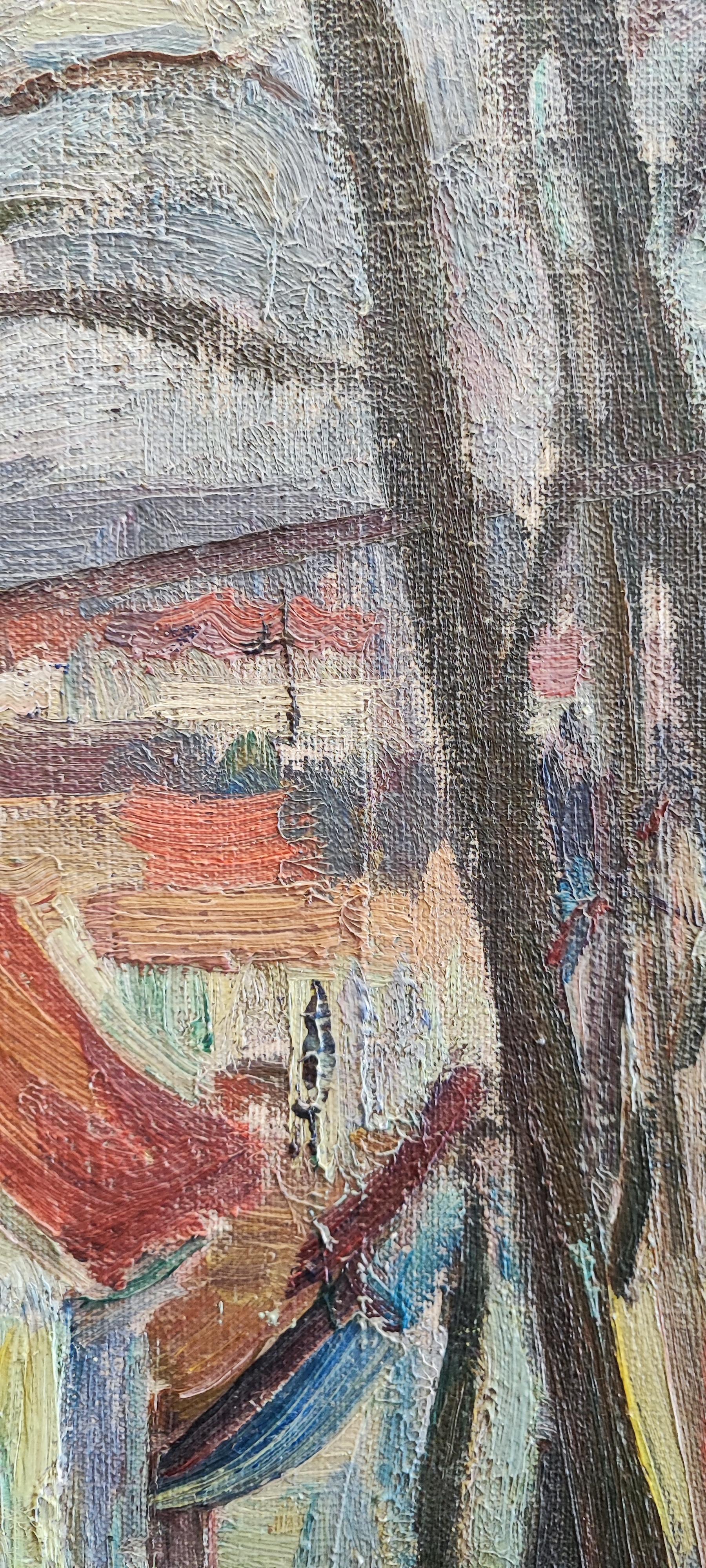 Arbeiten auf Leinwand