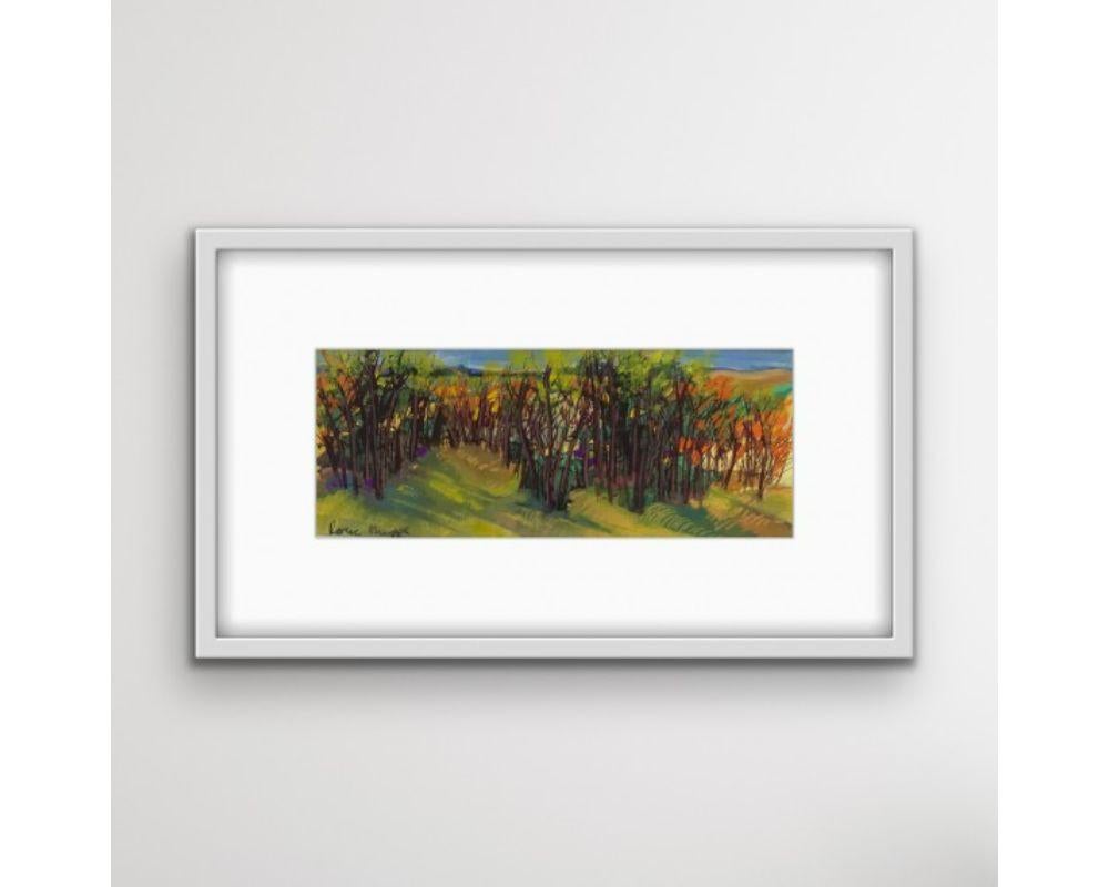 Autumn Intoxication, Modern Style Art, Cotswold Landscape Painting, Bright Art For Sale 2