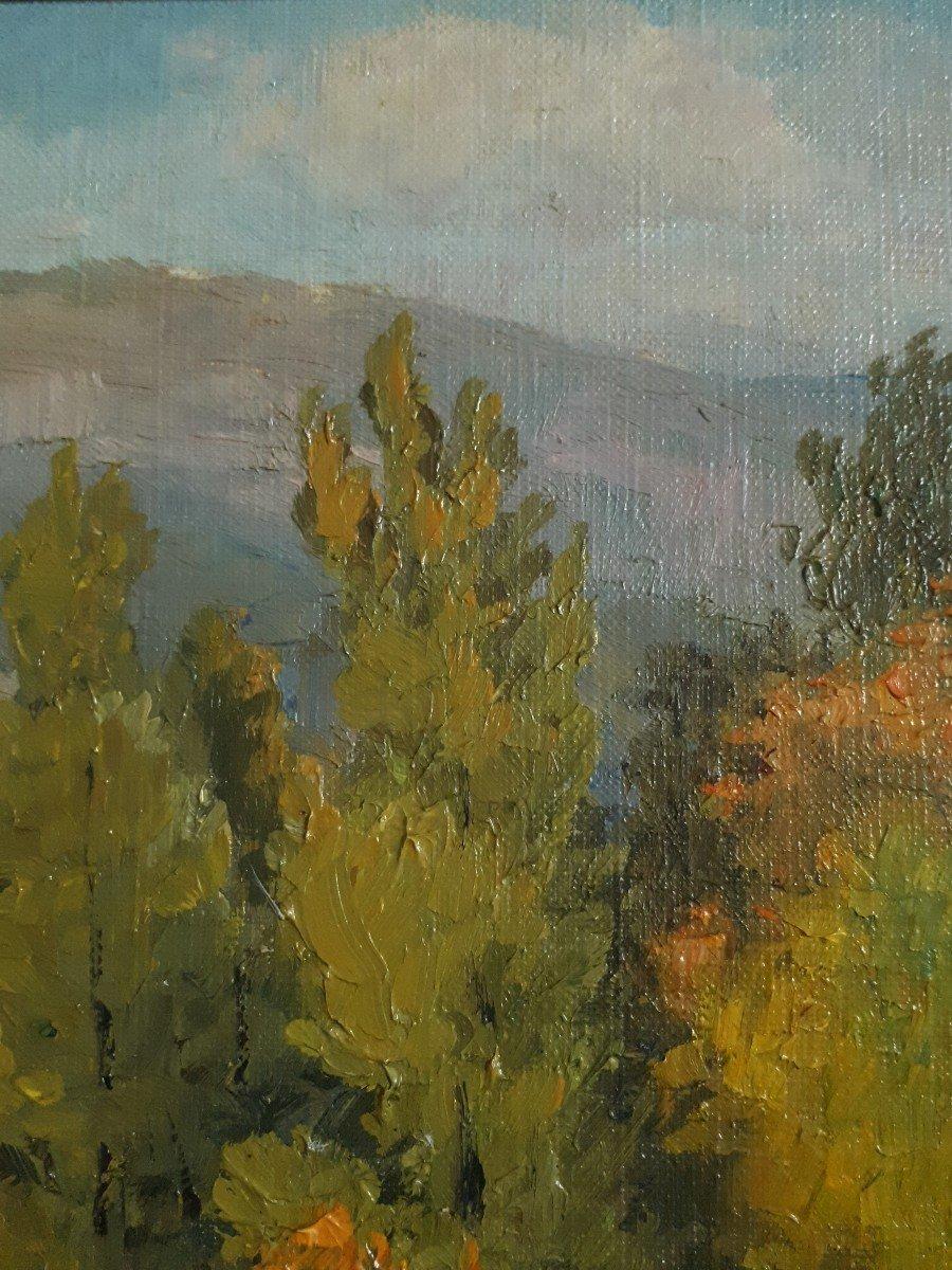 Autumn Landscape, Original Oil on Canvas, Impressionist style 6