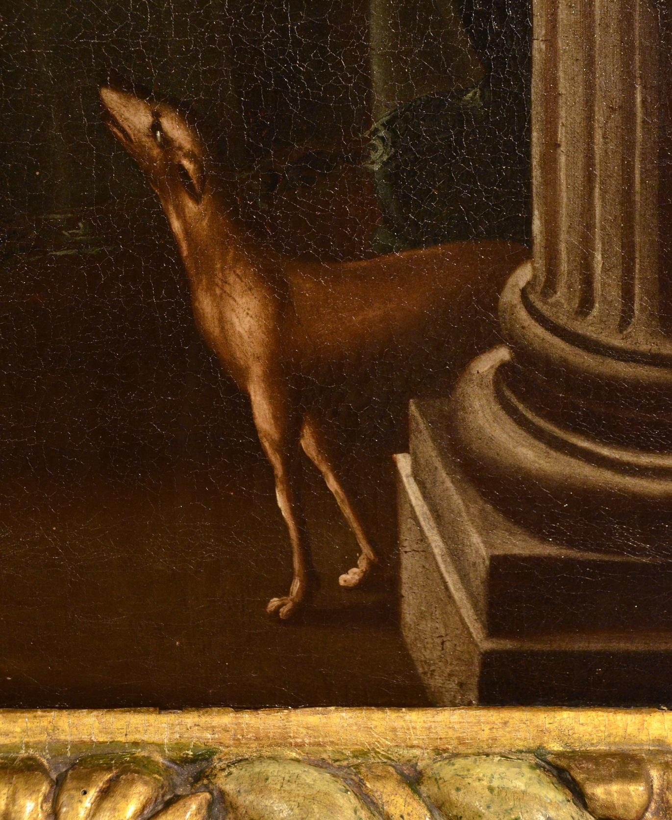 Bankett Flemish Italienische Malerei Öl auf Leinwand Altmeister 17. Jahrhundert Veronese Kunst im Angebot 8