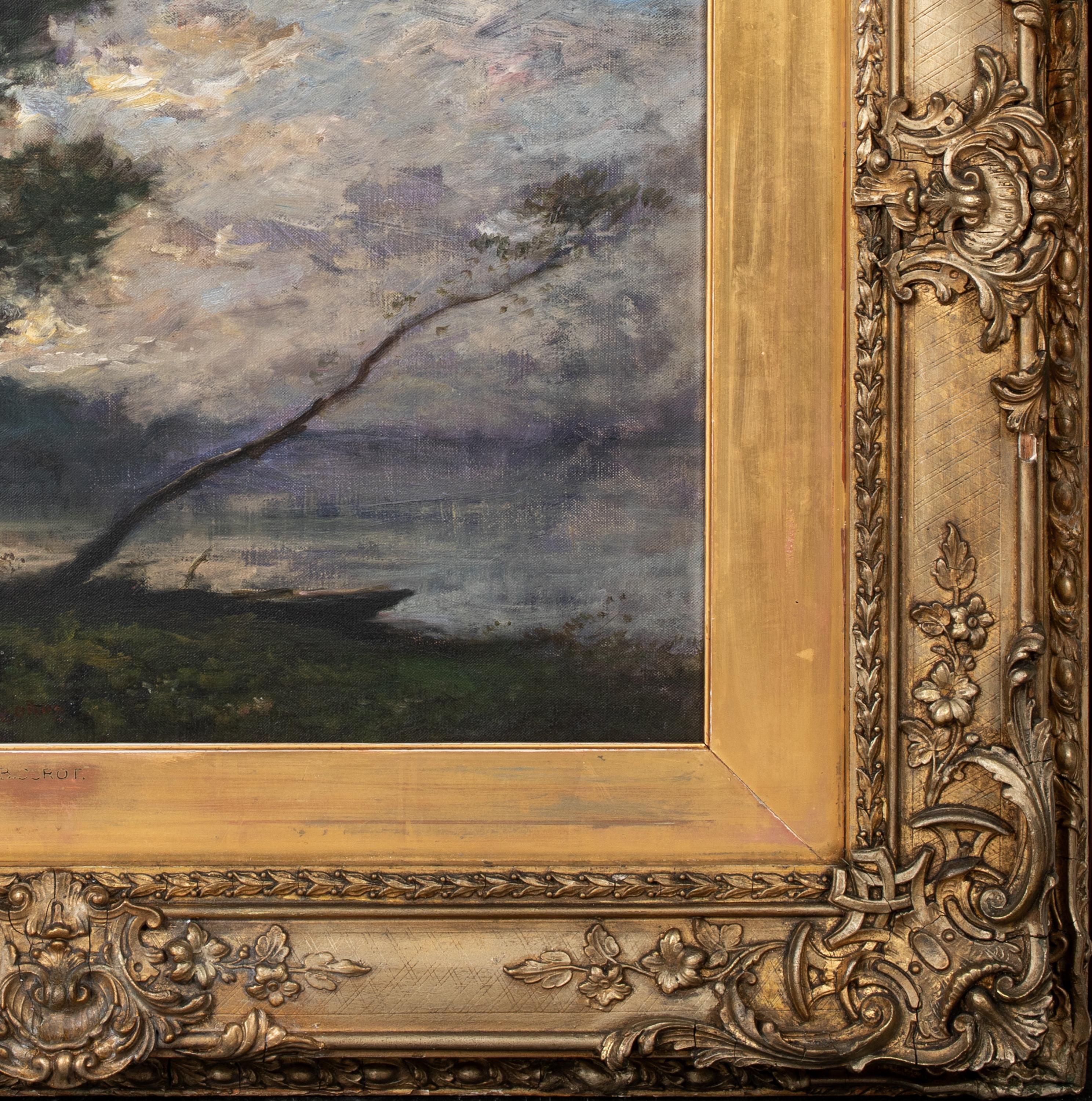 Paesaggio di Barbizon, XIX secolo

cerchio Jean-Baptiste-Camille Corot (1796-1875) - firmato 