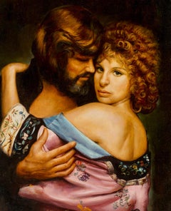 Barbra Streisand and Kris Kristofferson