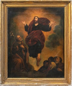 Baroque Italian master - 17th century figure painting - Resurrection Christ 