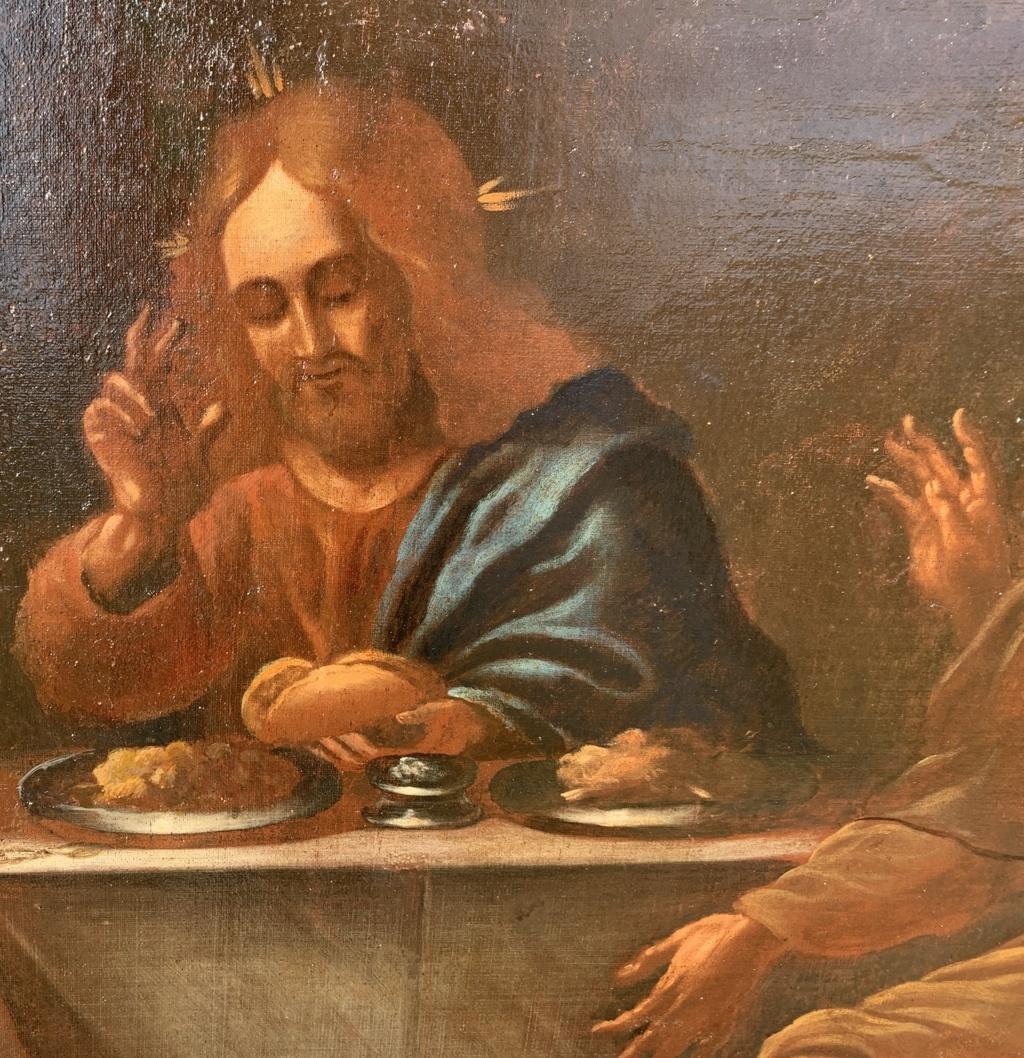 italian artist of the baroque school who painted supper at emmaus
