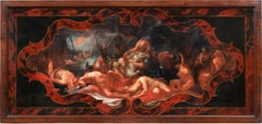 Baroque mythological painter - 18th century figure painting - Deucalion Flood