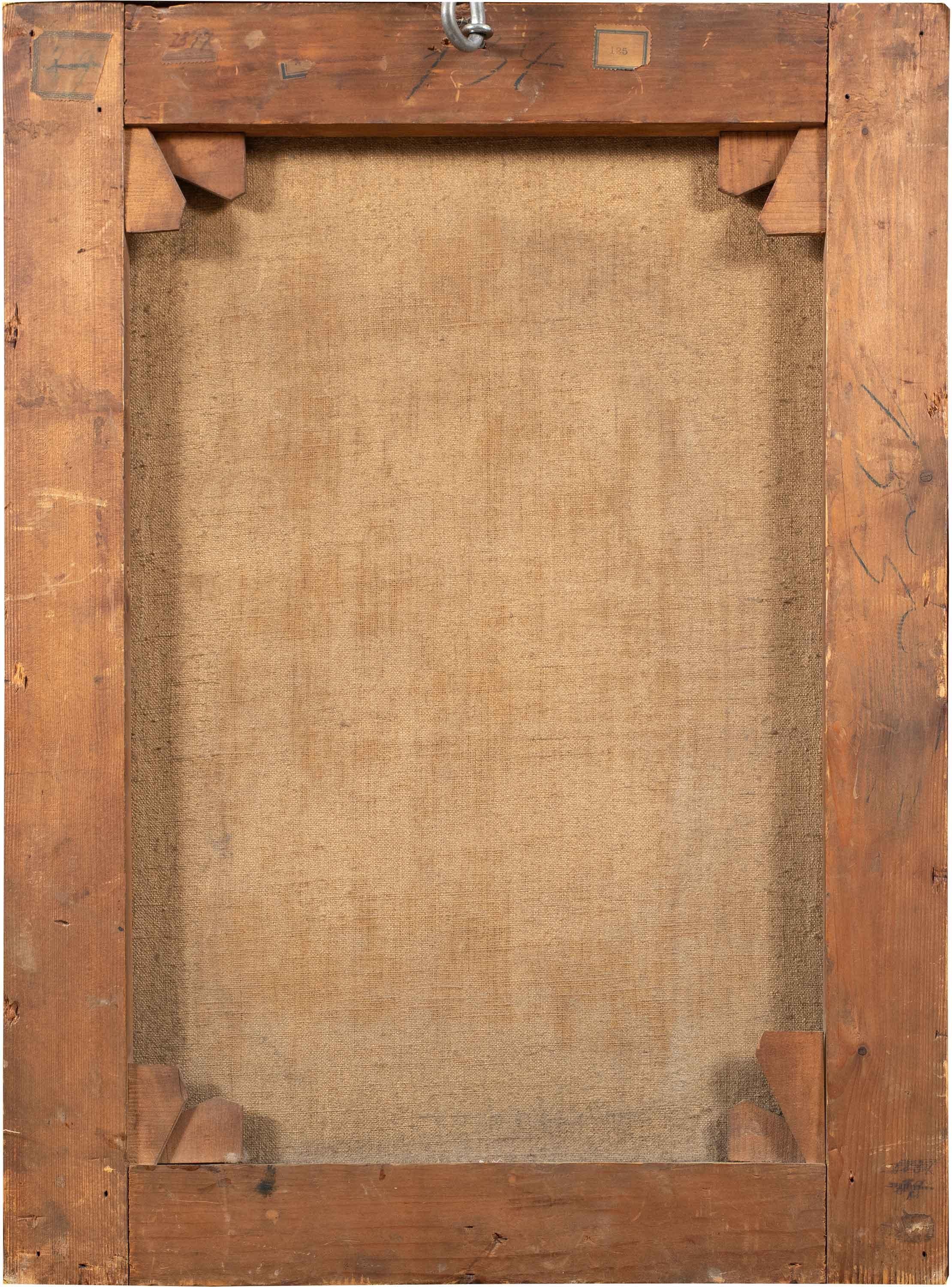 Pittore barocco napoletano - Pittura di figura del XVII secolo - Joseph Potifar moglie in vendita 8