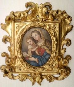 Baroque neapolitan school, Madonna and Child