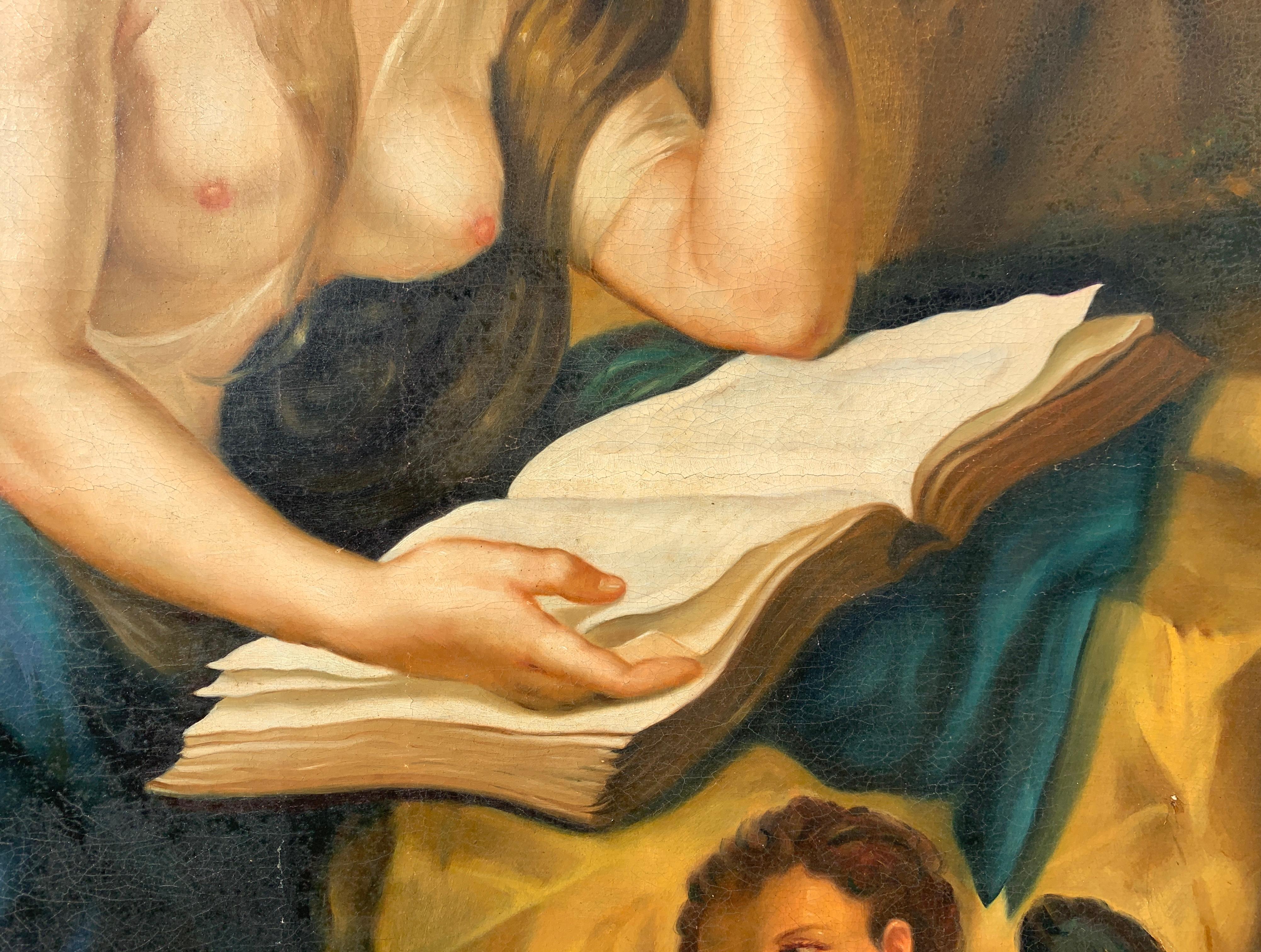 Barocker Maler (Italienische Schule) - Figurenmalerei des 18. bis 19. Jahrhunderts im Angebot 2
