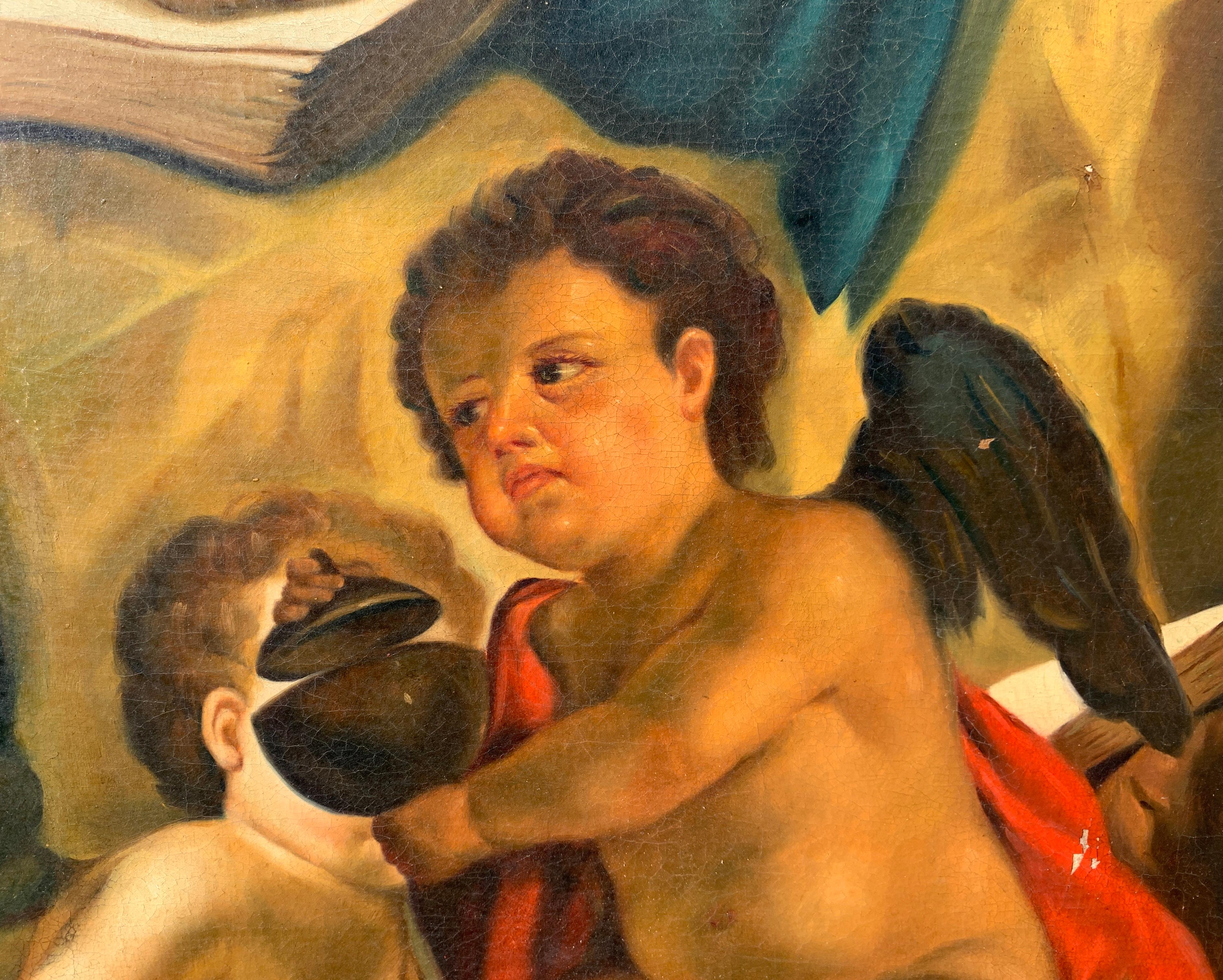 Barocker Maler (Italienische Schule) - Figurenmalerei des 18. bis 19. Jahrhunderts im Angebot 5