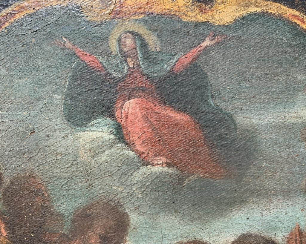 Baroque painter - 18th century figure painting - Assumption of the Virgin Italy 2
