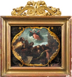 Baroque painter - 18th century figure painting - Assumption of the Virgin Italy