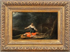 Baroque painter (Dutch school) - 17th century figure painting - Pyramus Thisbe