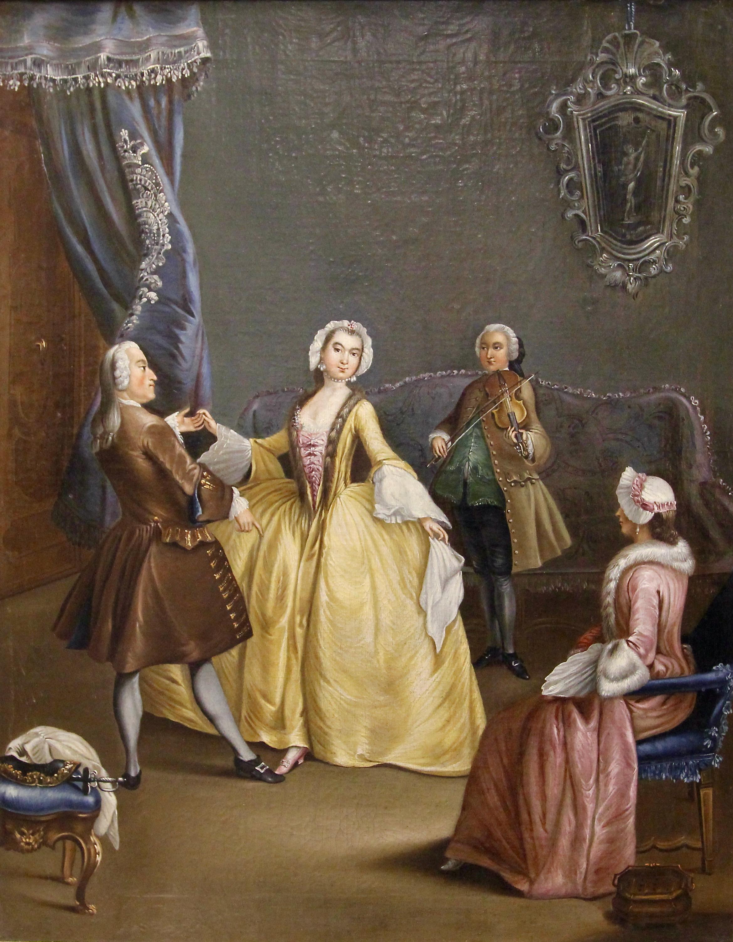 baroque violin painting
