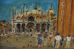  Italien  Basilica multimédia vintage  De Saint-Marc Venise Scène de la ville