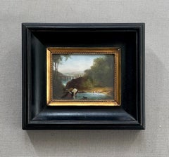 Escena de baño, Pintura en miniatura