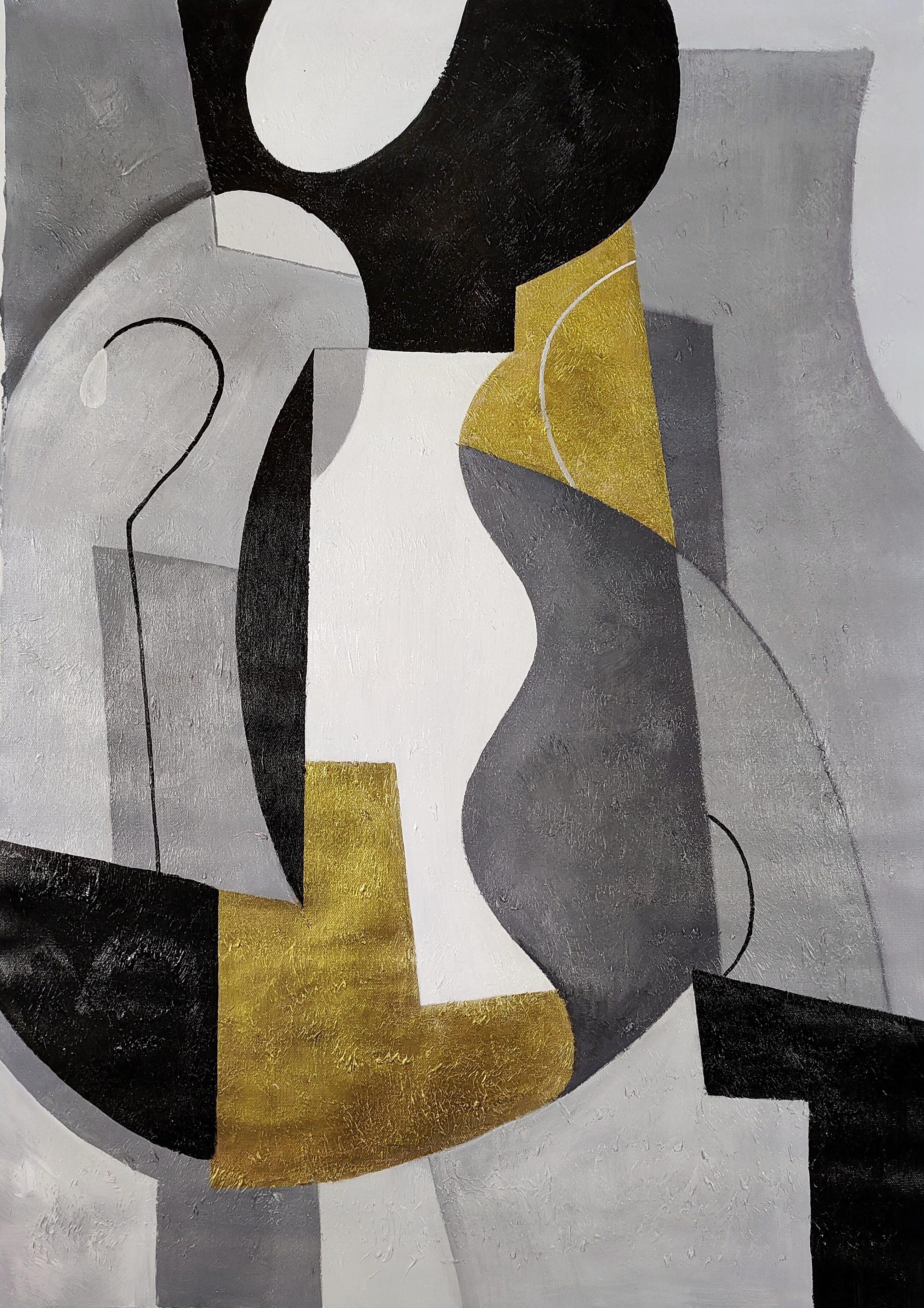 Unknown Abstract Painting - ABSTRACT