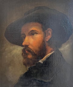 Bearded man in hat
