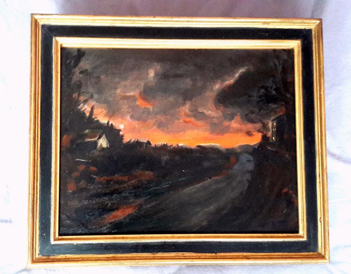 Unknown Landscape Painting - Beautiful Post-Impressionist 1930's 