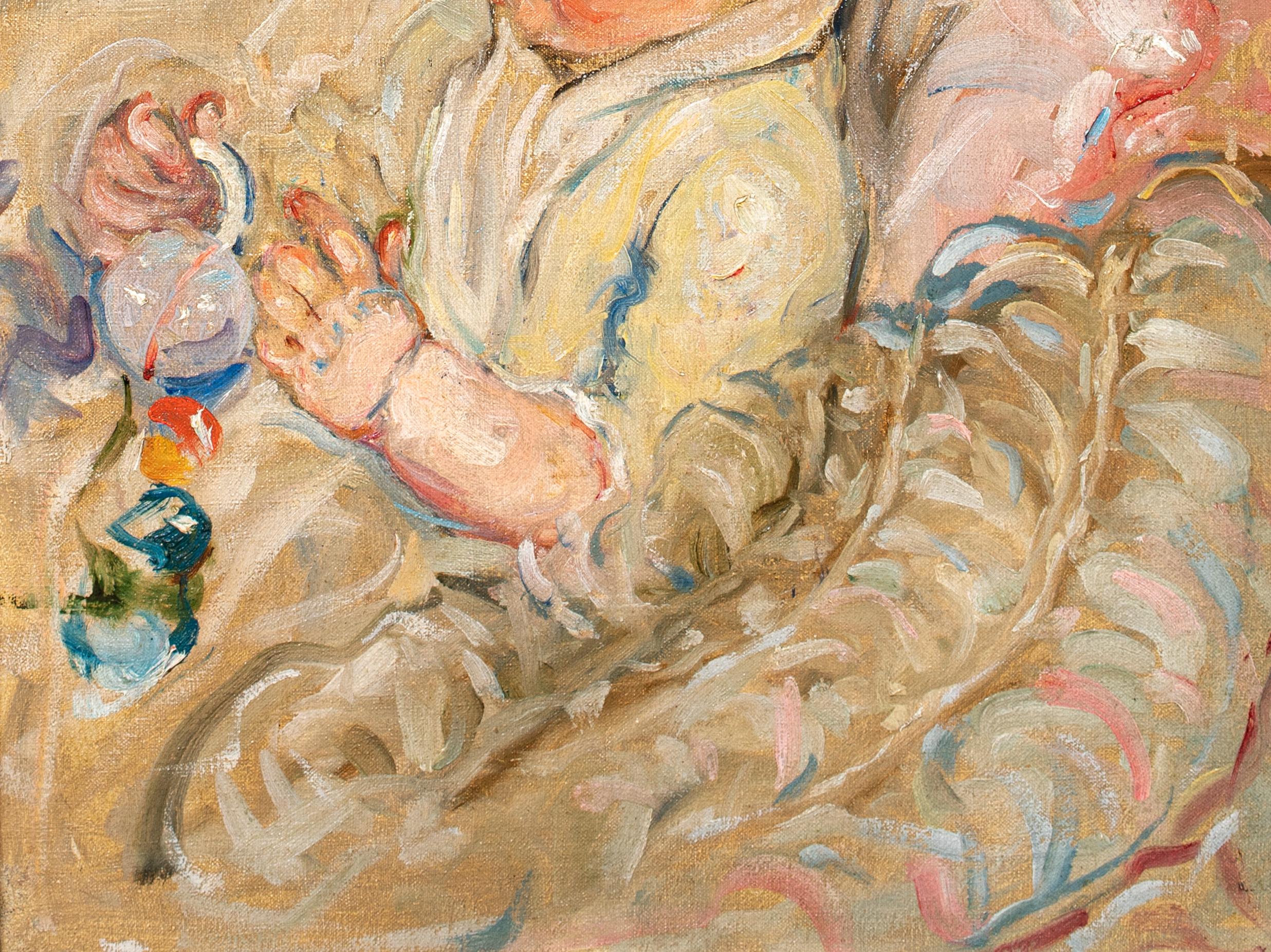 Bébé et hochet, XIX secolo - Berthe Morisot (1841-1895) 7