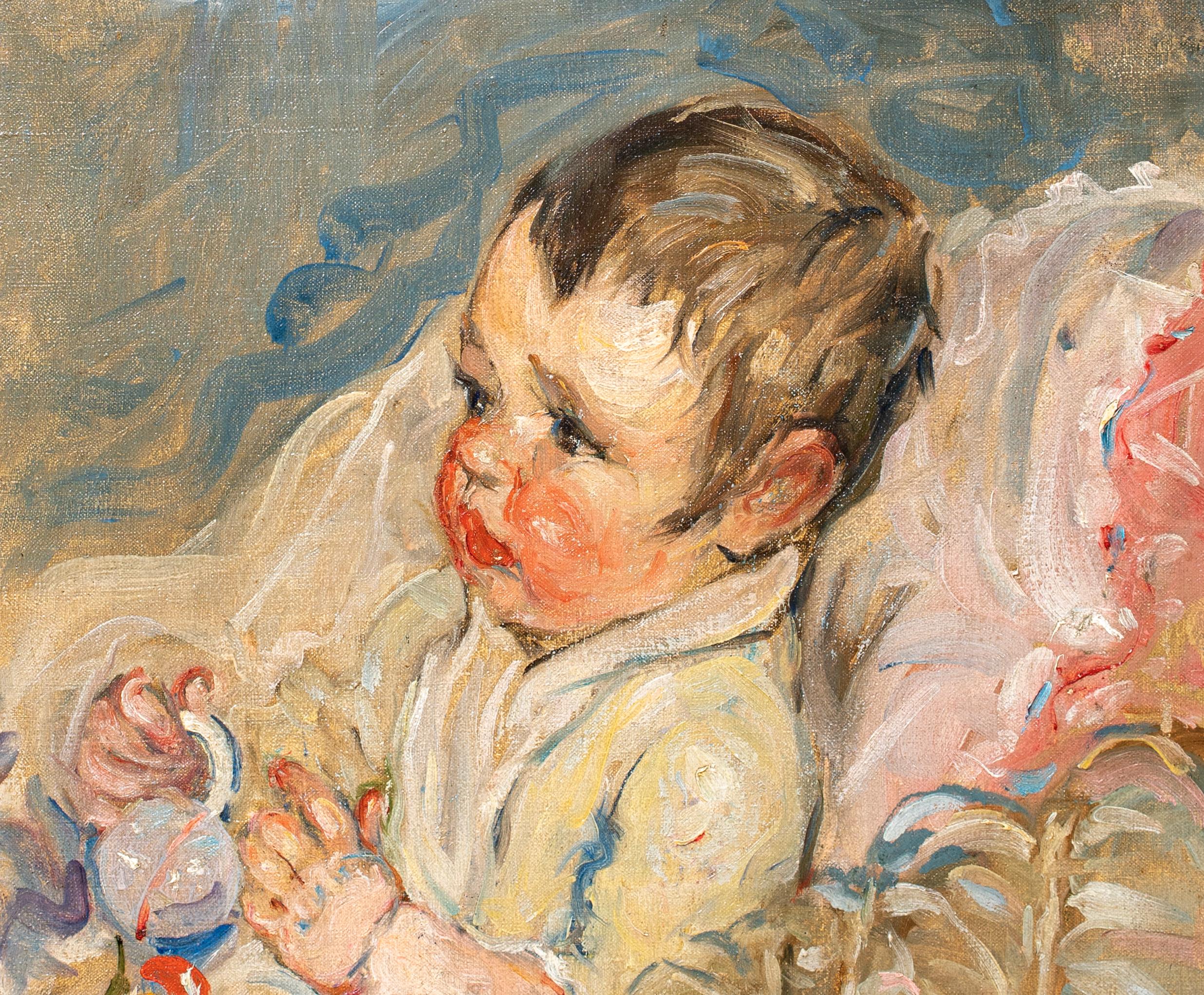 Bébé et hochet, XIX secolo - Berthe Morisot (1841-1895) 4