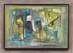 Belle Golinko Vintage American Female Modernist Abstract Expressionist Painting
