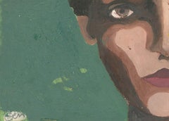 Ben Carrivick - Contemporary Oil, Contours of a Face