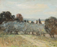 Benno Breyer (1939-2013) - Framed 20th Century Oil, Landscape in Provence