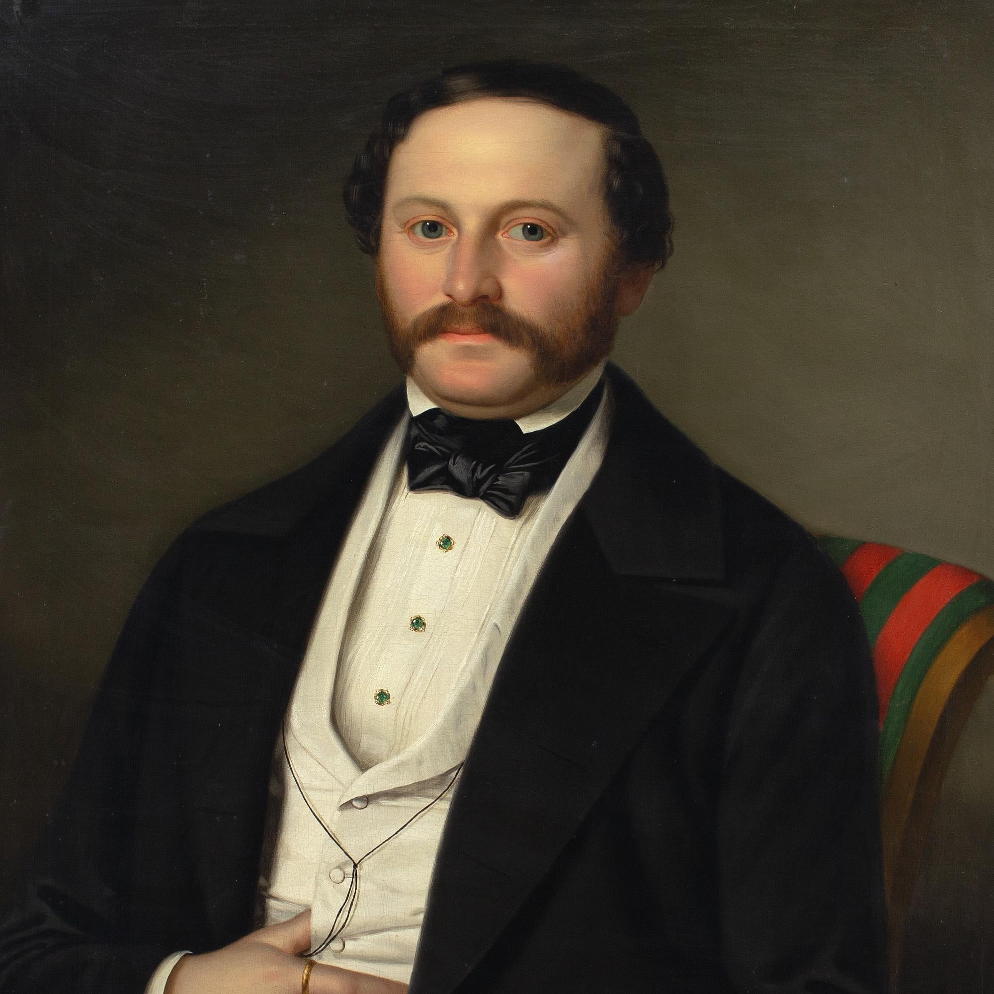 Benno Fischer, Portrait Of A Seated Gentleman 1