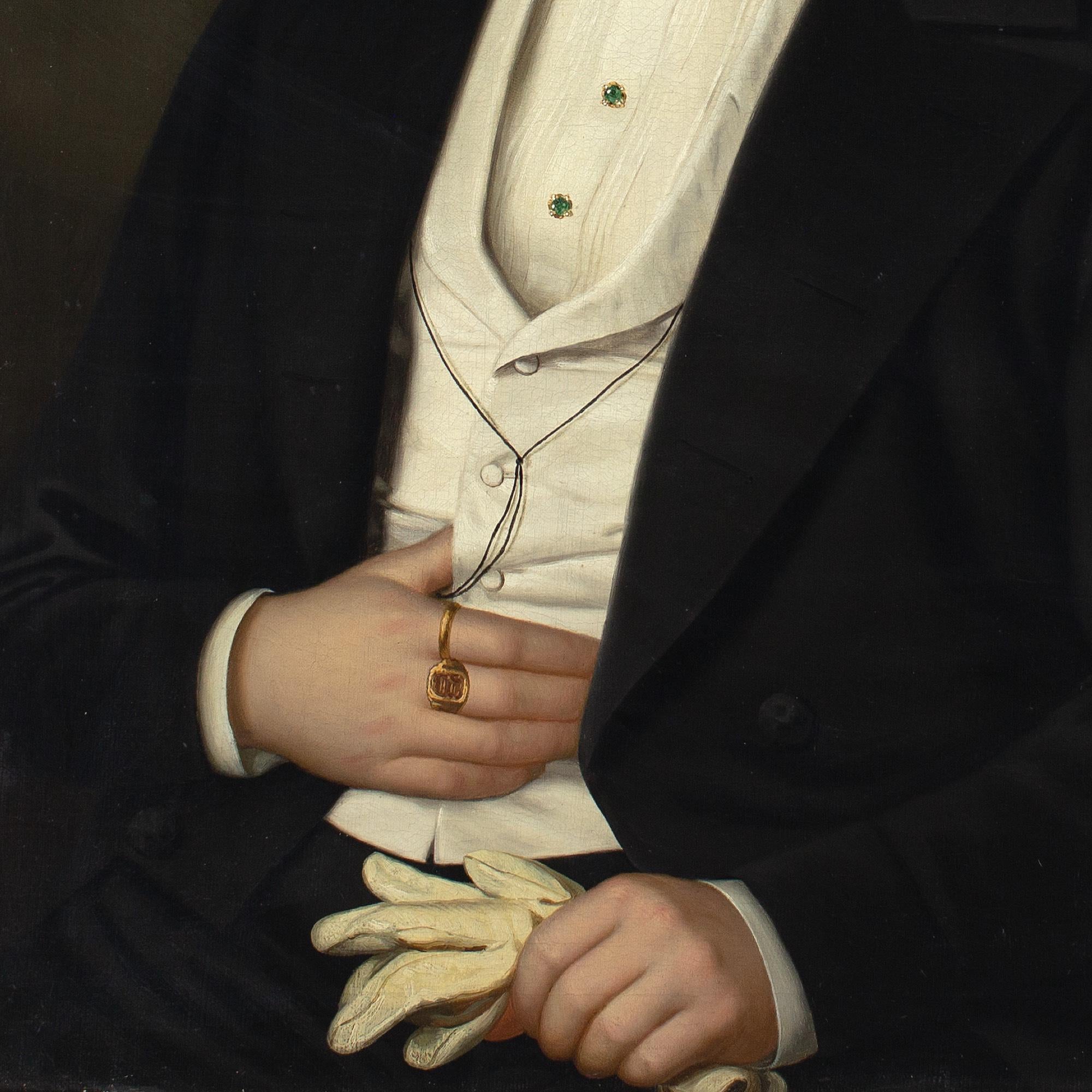 Benno Fischer, Portrait Of A Seated Gentleman 3