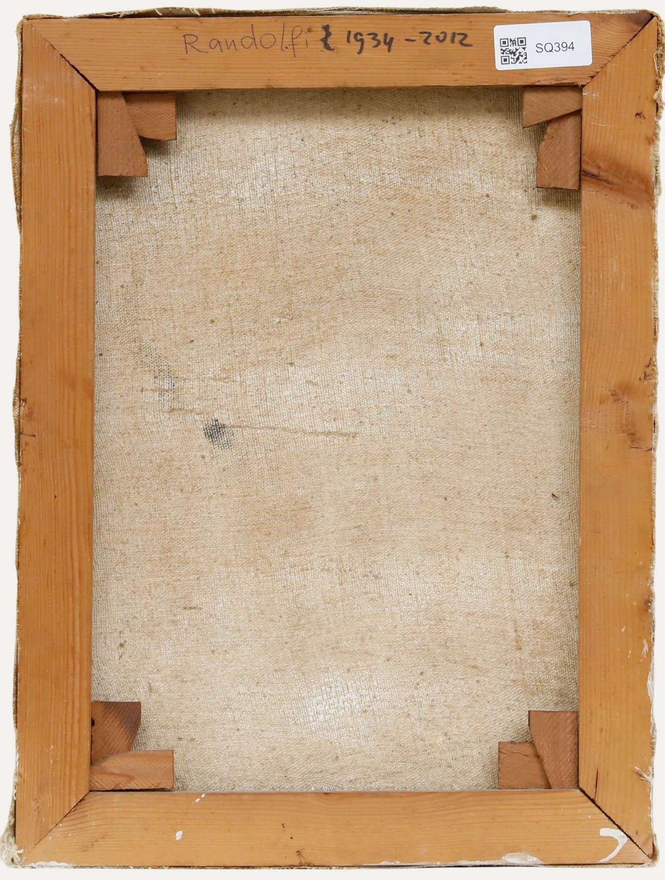 Benno Randolfi (1934-2012) - Mitte des 20. Jahrhunderts Öl, Nordafrikanische Marktszene (Schwarz), Landscape Painting, von Unknown