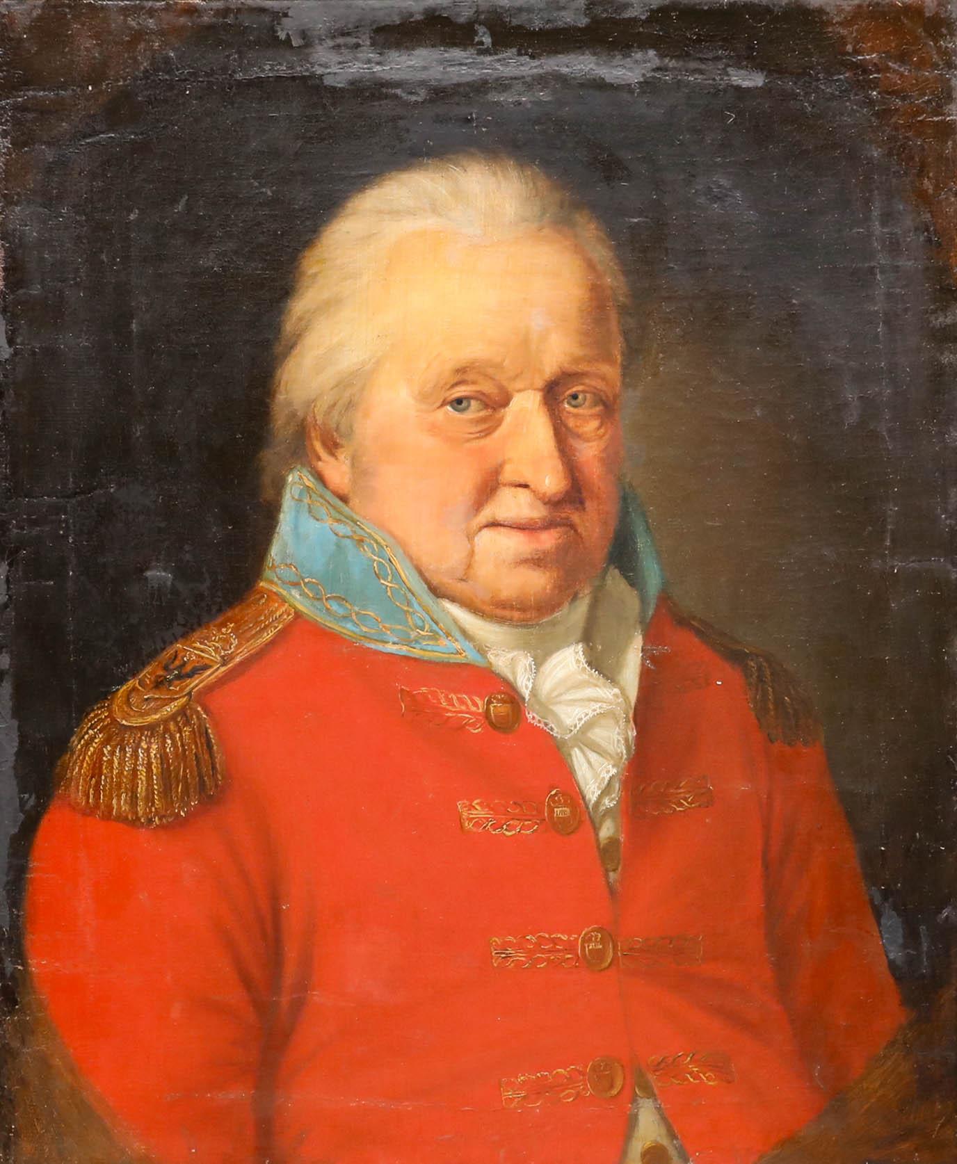 Bernhard Huys (1895-1973) - Óleo de principios del siglo XIX, El viejo oficial militar - Painting de Unknown