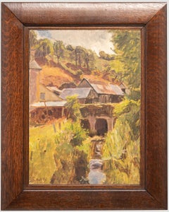 Bertrand Py (1895-1973) - 1952 Huile, The Mill Stream