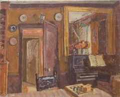Bertrand Py (1895-1973) - 1957 Huile, The Music Room