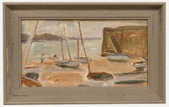 Bertrand Py (1895-1973) - Mitte 20. Jahrhundert Öl, Boote