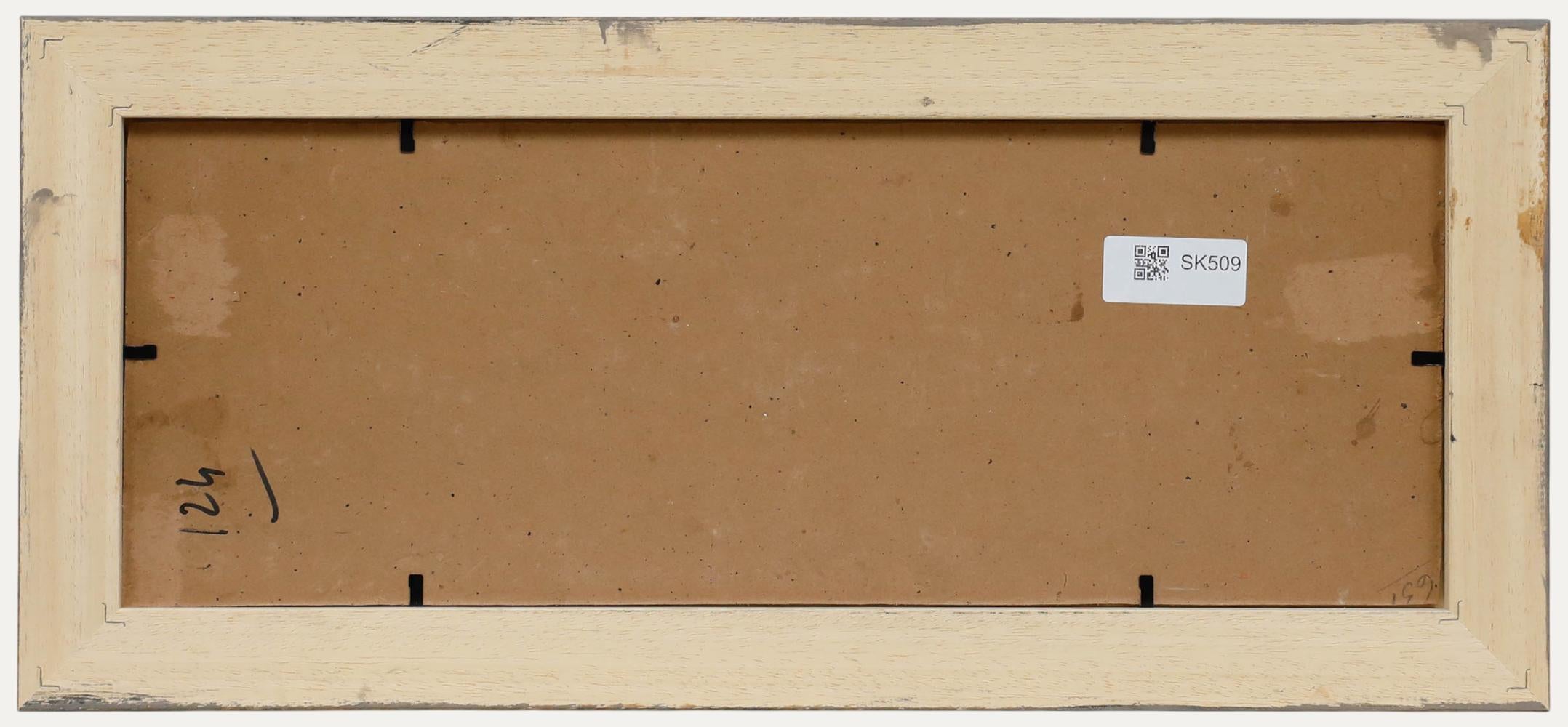 Bertrand Py (1895-1973) - Mitte 20. Jahrhundert Öl, Ebbe (Grau), Landscape Painting, von Unknown