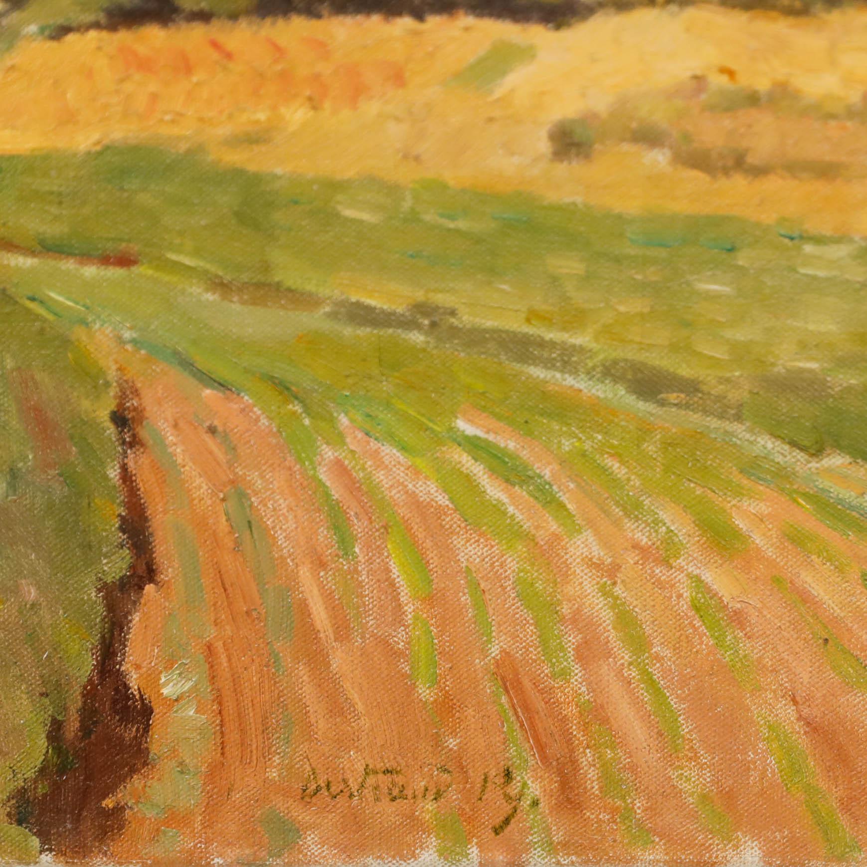 Bertrand Py (1895-1973) - Ölgemälde, Route dans la campagne, Mitte des 20. Jahrhunderts im Angebot 1