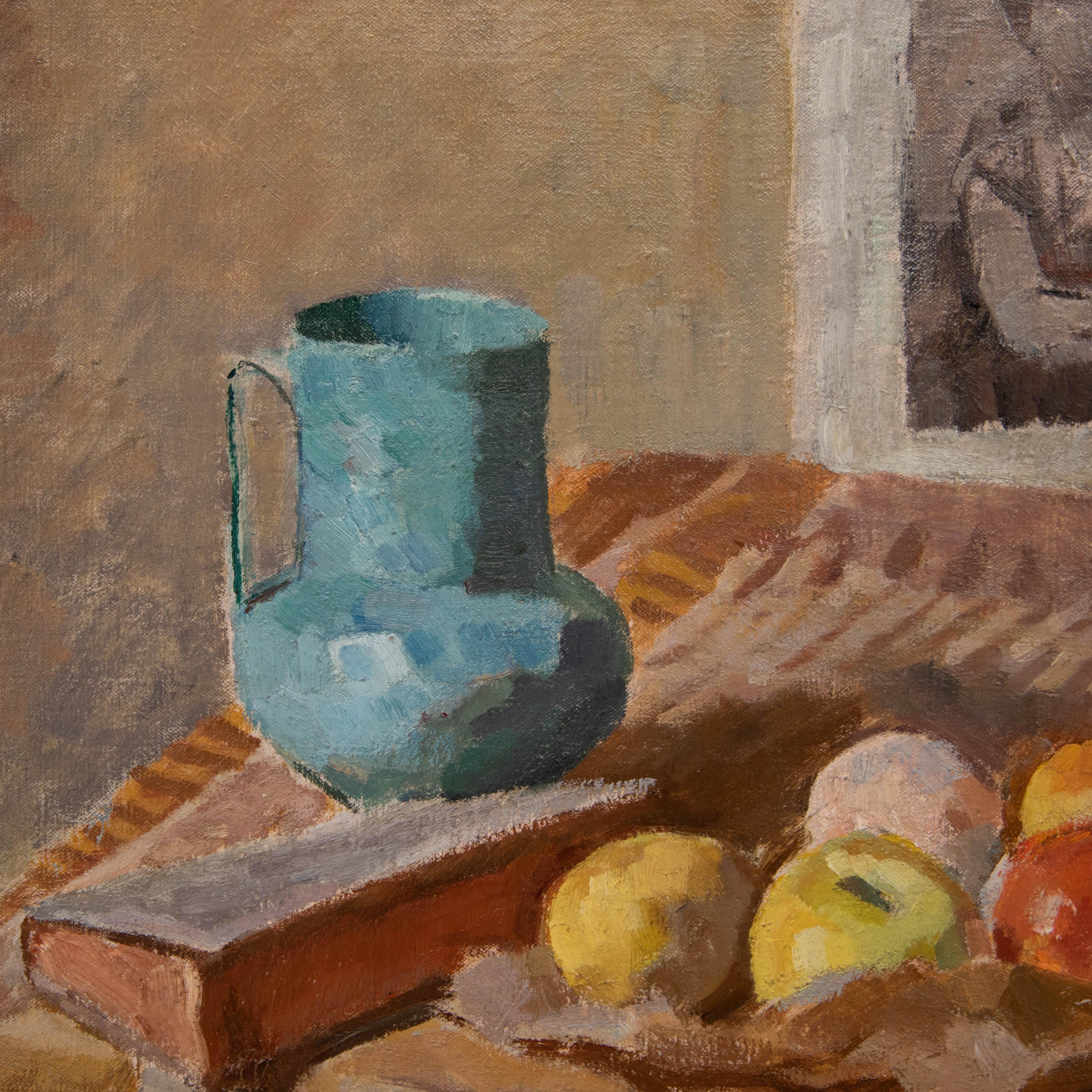 Bertrand Py (1895-1973) - Mid 20th Century Oil, The Atelier Table 1