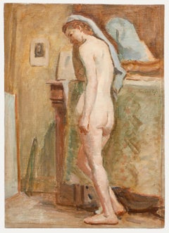 Bertrand Py (1895-1973) - Milieu du 20e siècle - Huile, bijouterie d'essai de cheveux