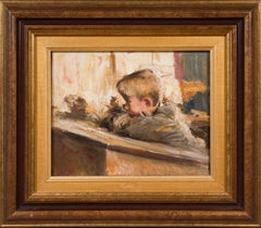 Entre Clases - Un Escolar Perdido en sus Pensamientos