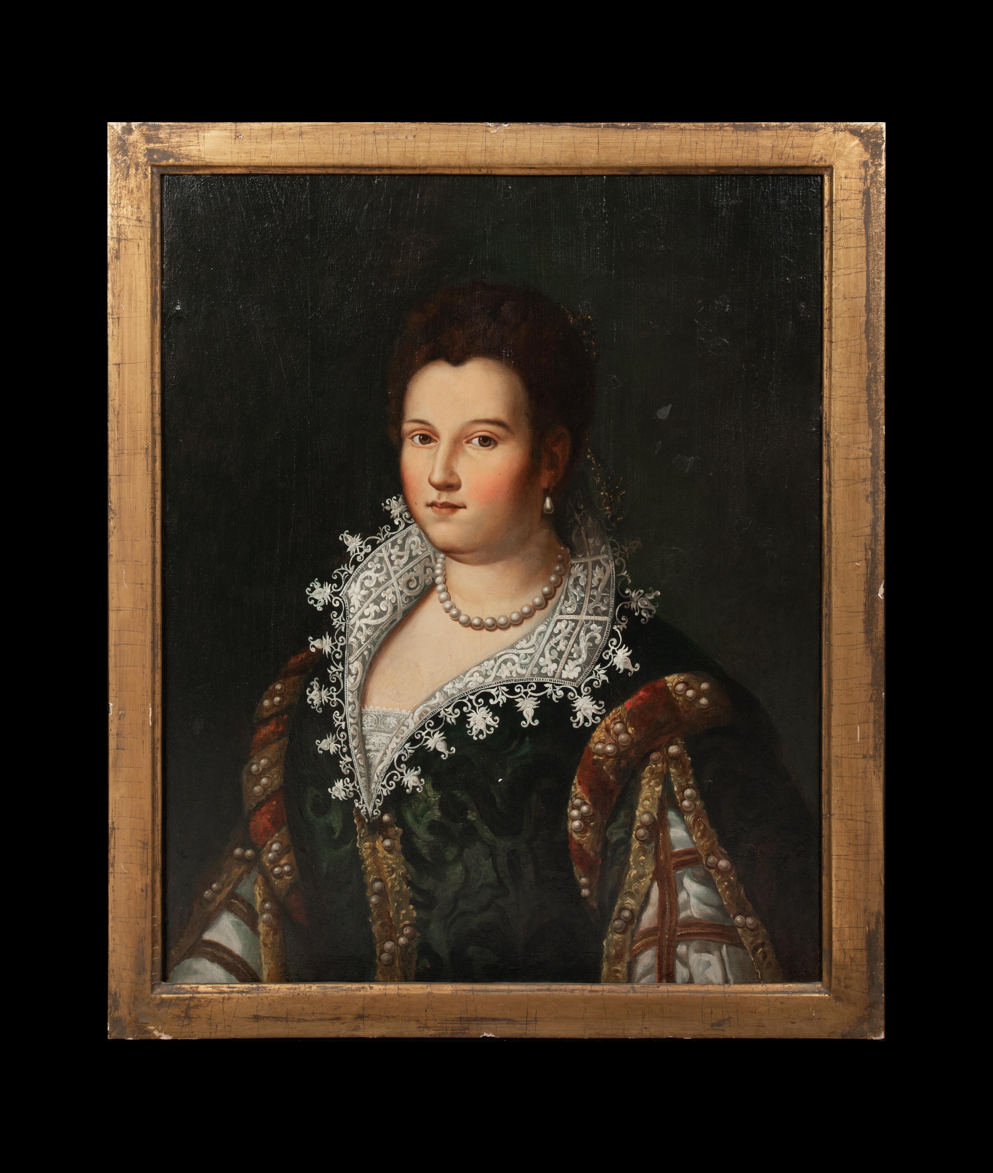 Bianca Capello de Medici (1548-1587), XVII secolo   Scuola di italiano - Painting di Unknown