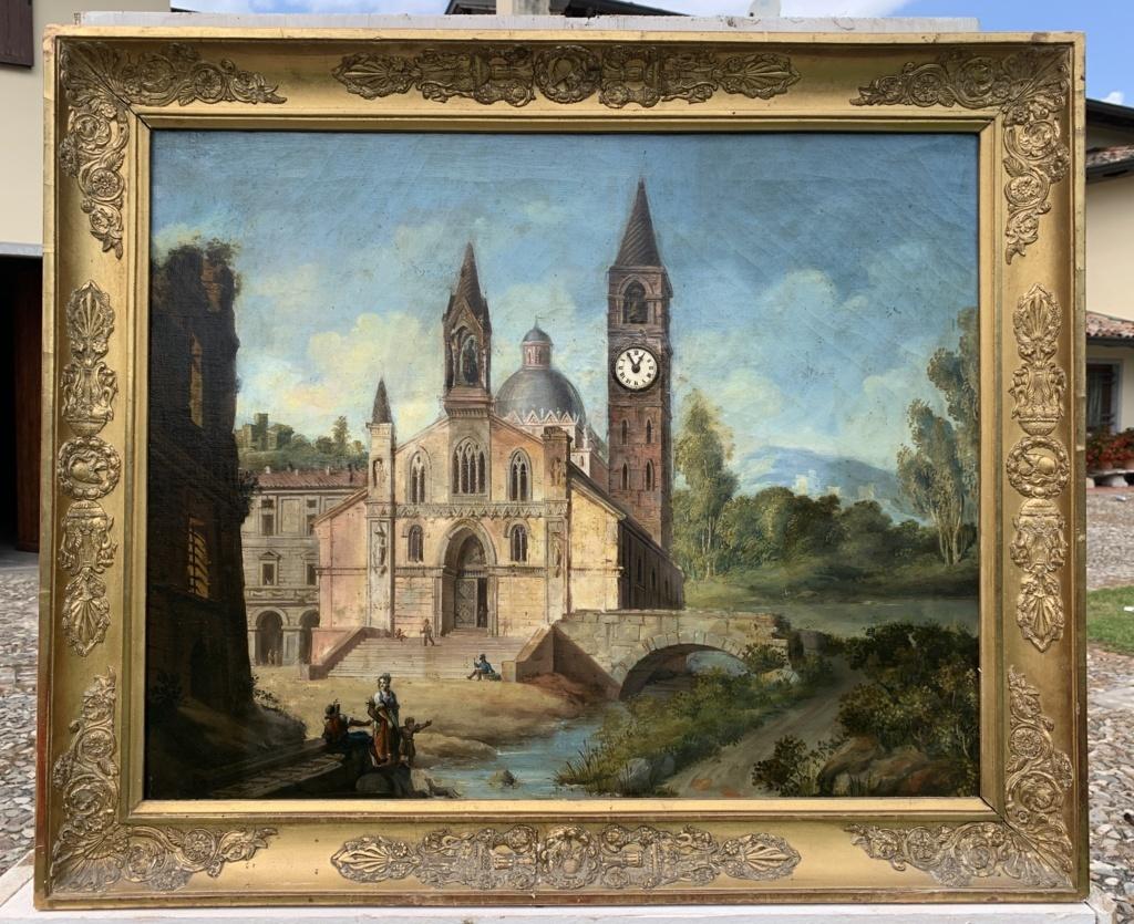 Biedermeier painter (Austrian school)- Early 19th century clock painting  - Painting by Unknown
