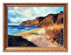 mccalifornia Big Sur Coastline Seascape by MC California Plein air