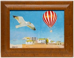 Vintage Bill Bolger (1940-2024) - 1989 Oil, Seagull's View of St Ives